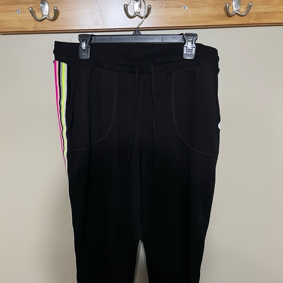Black Torrid Joggers set with Neon Stripes - Picture 2 of 9